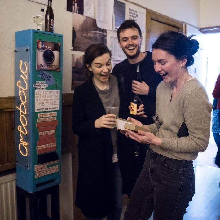 People Using Artobotic at Neu Reekie